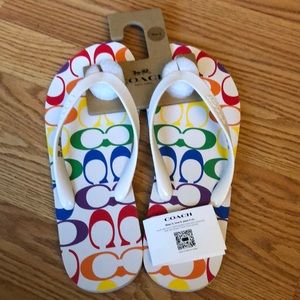 COACH ZAK FLIP FLOPS